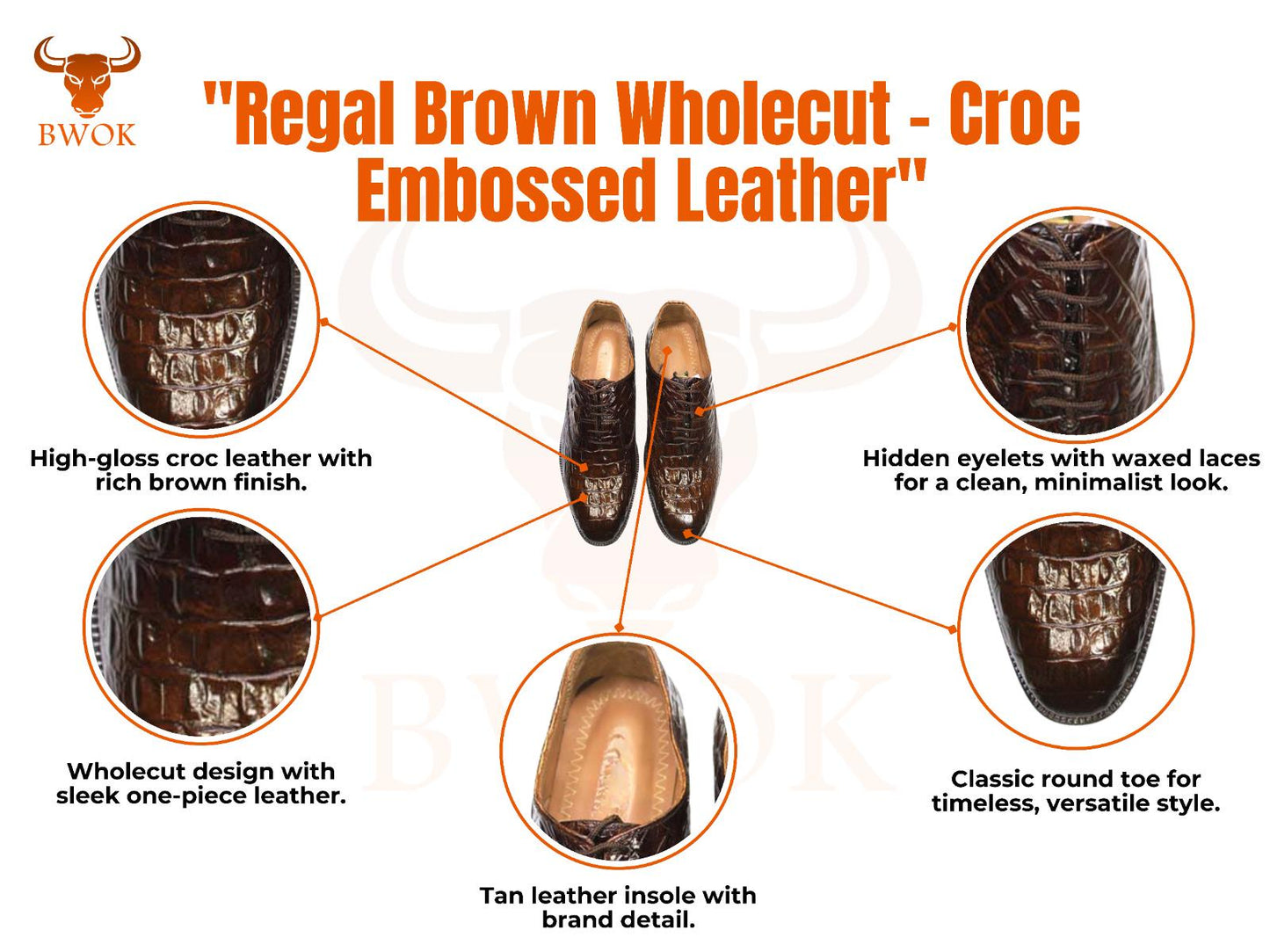 Custom Crocodile Embossed Leather Loafers for Men Handmade Slip-On Formal Dress Shoes