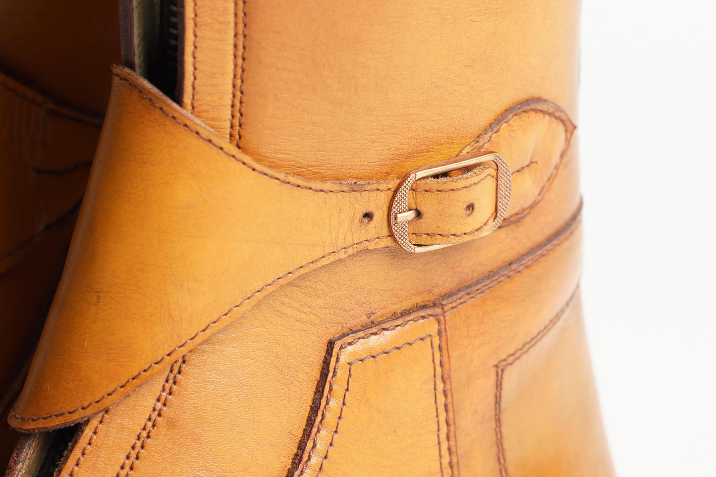Handmade Tan Leather Riding Boots – Equestrian Horseback Boots