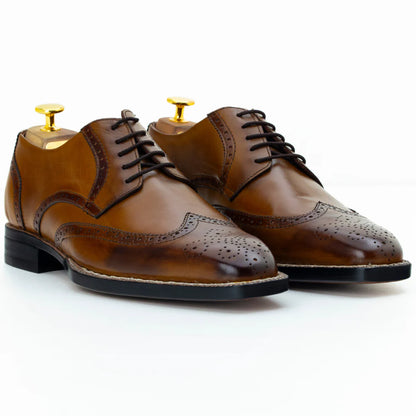 The Ashcroft | Handmade Brogue Derby Shoes