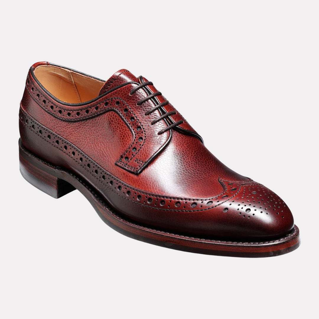 Cherry Grain Calvay oxford