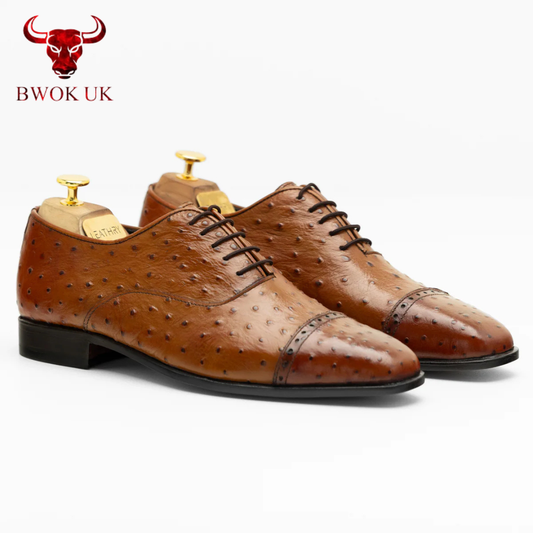 The Quinn | Ostrich Style Calf