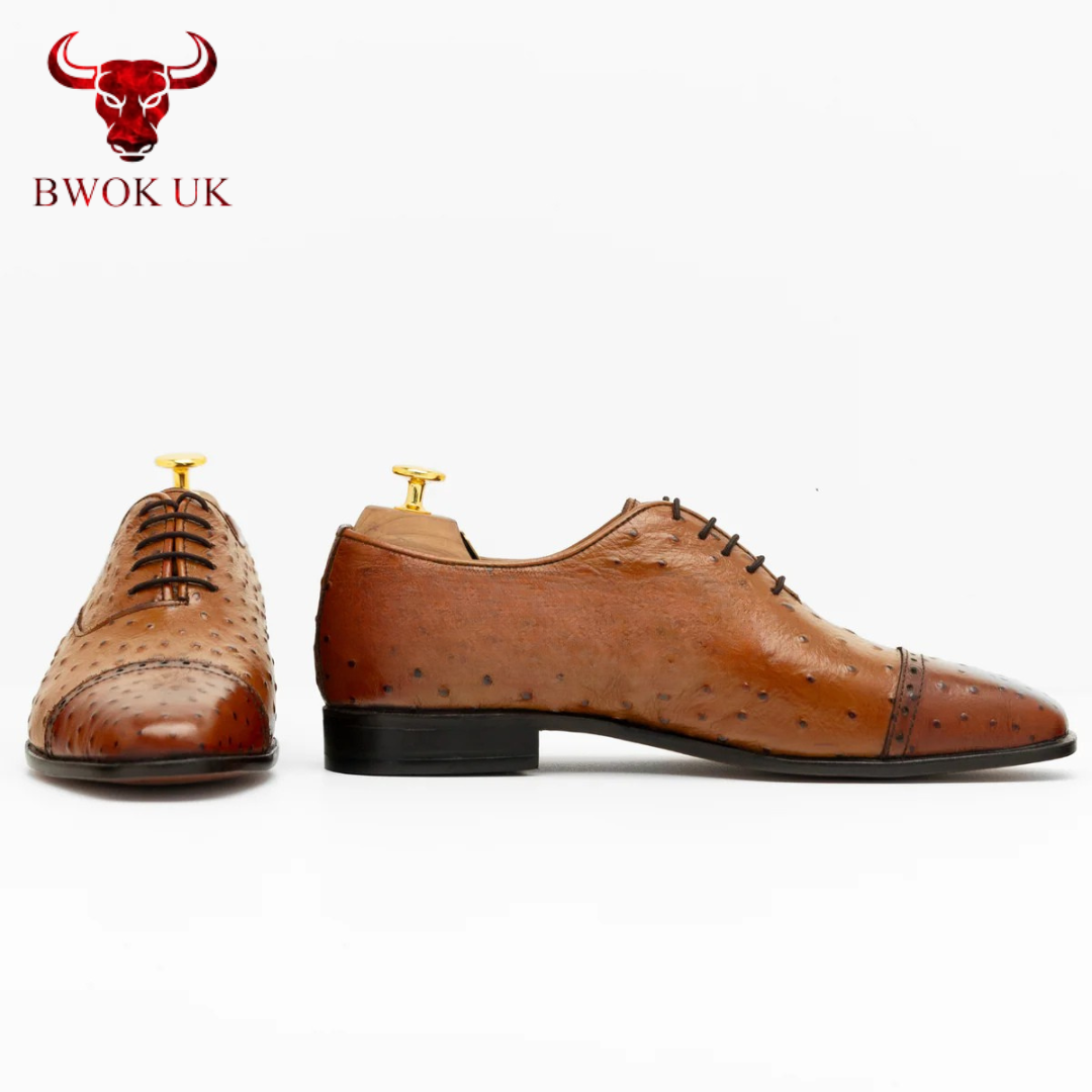 The Quinn | Ostrich Style Calf