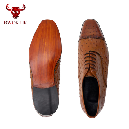 The Quinn | Ostrich Style Calf