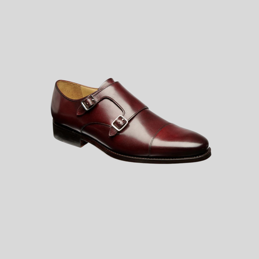 Middlewich – Burgundy Calf Leather Shoes | Elegant & Refined Classic Footwear
