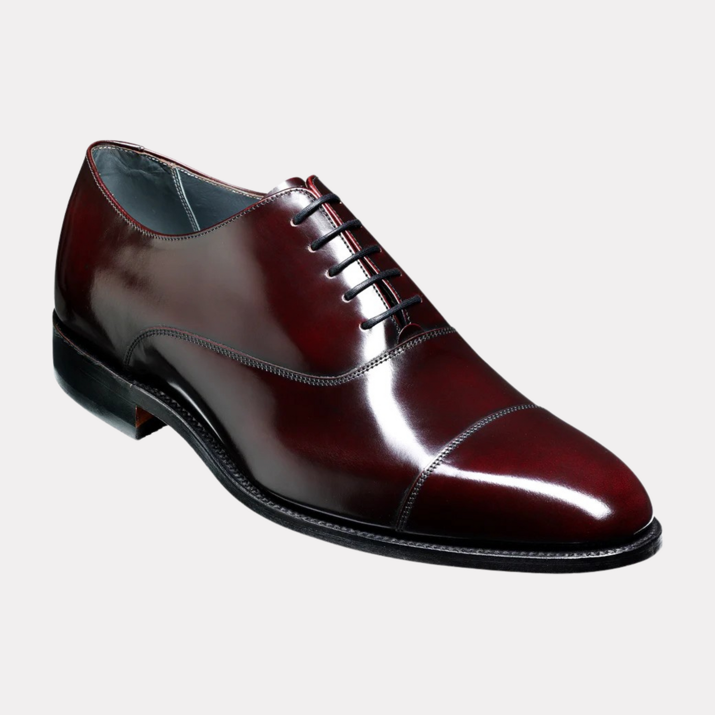 Burgundy Hi-Shine Winsford oxford