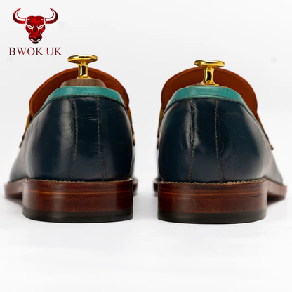 The Maddox | Color block Leather Loafer