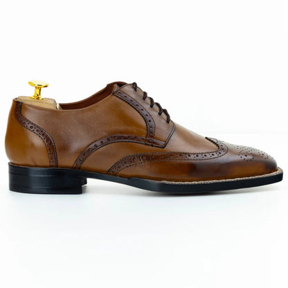 The Ashcroft | Handmade Brogue Derby Shoes