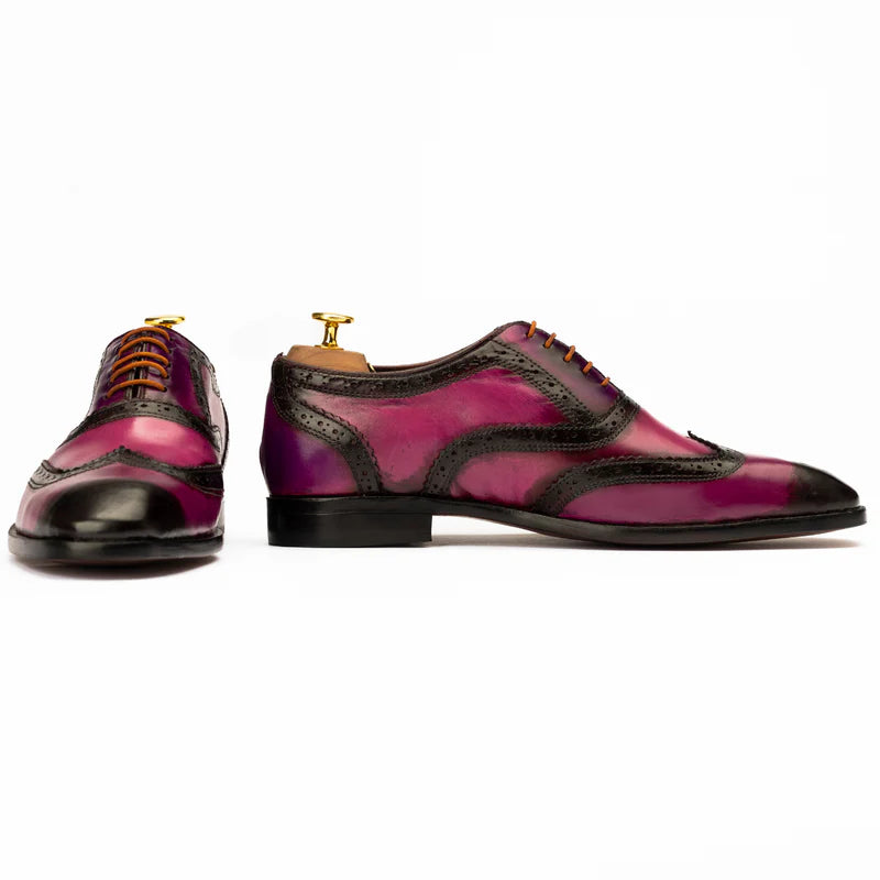 The Pascal | Wingtip Pink Patina