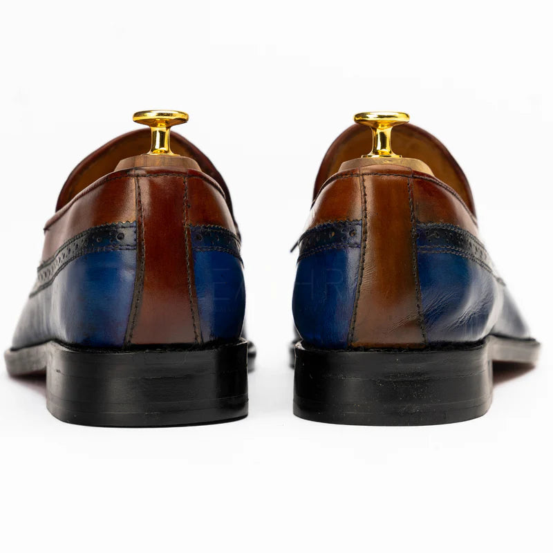 The Norwin | Two Toned Brogue Loafer