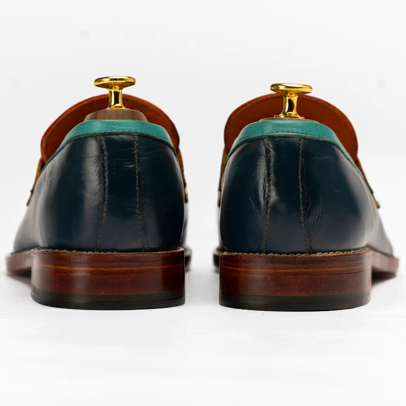 The Maddox | Color block Leather Loafer