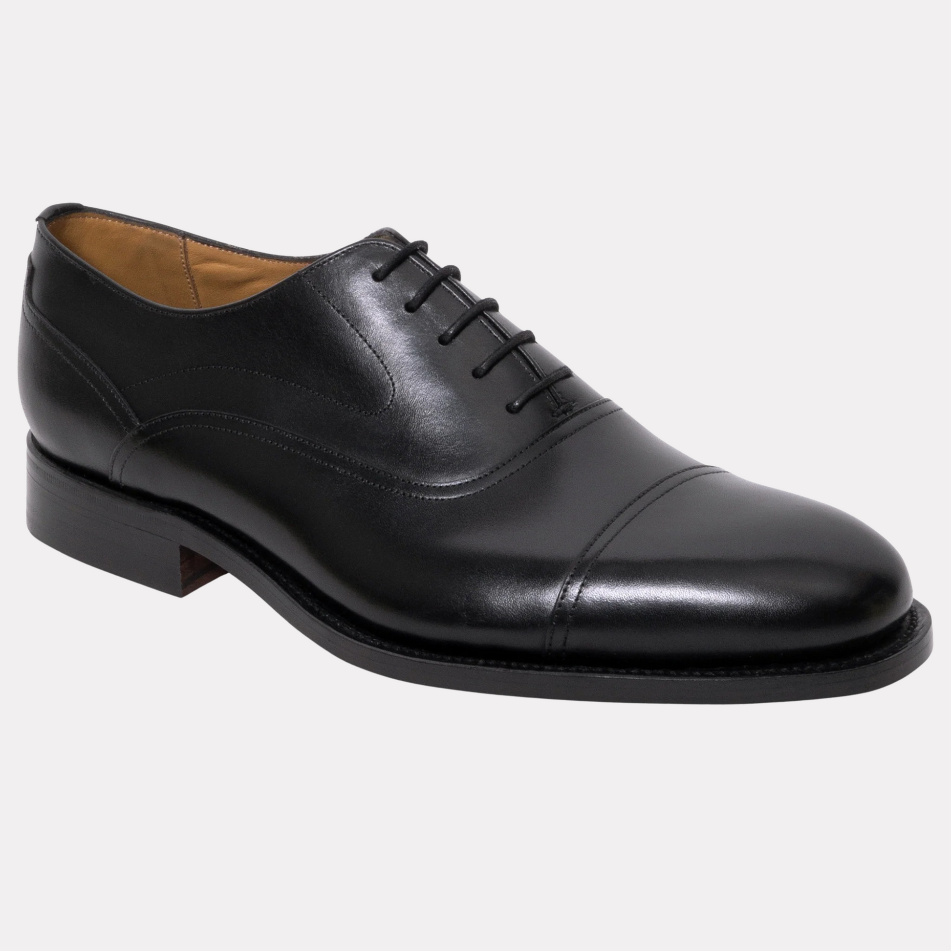 Handmade Cherwell Black Calf shoe