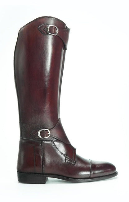 Handmade Leather Riding Boots: Equestrian Polo Style
