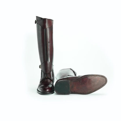 Handmade Leather Riding Boots: Equestrian Polo Style
