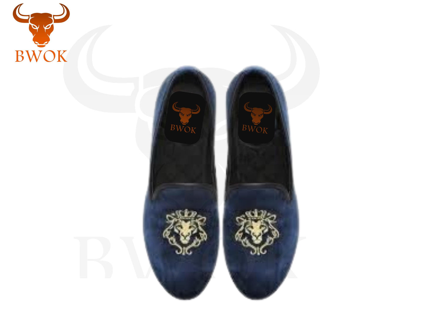 Handmade Velvet Loafers for Men: Custom Leather Dress Shoes