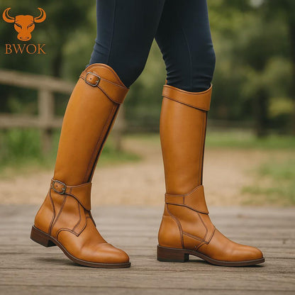 Handgefertigte Reitstiefel aus Leder: Reitstiefel für Polo, maßgefertigt